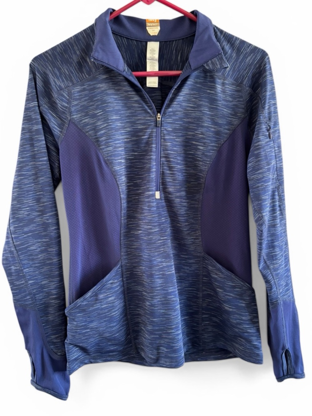 Lucy Tech Activewear Half Zip Pullover Running Performance Top Size S